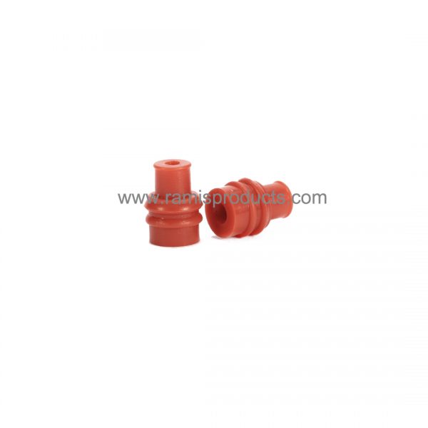 silicone rubber wire seal,1.2mm holes
